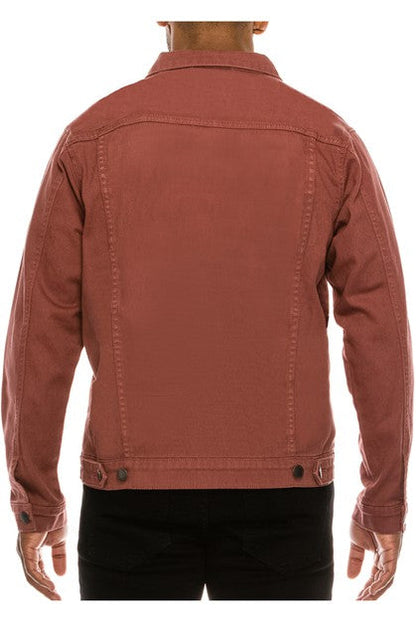 Essential Colored Denim Jacket