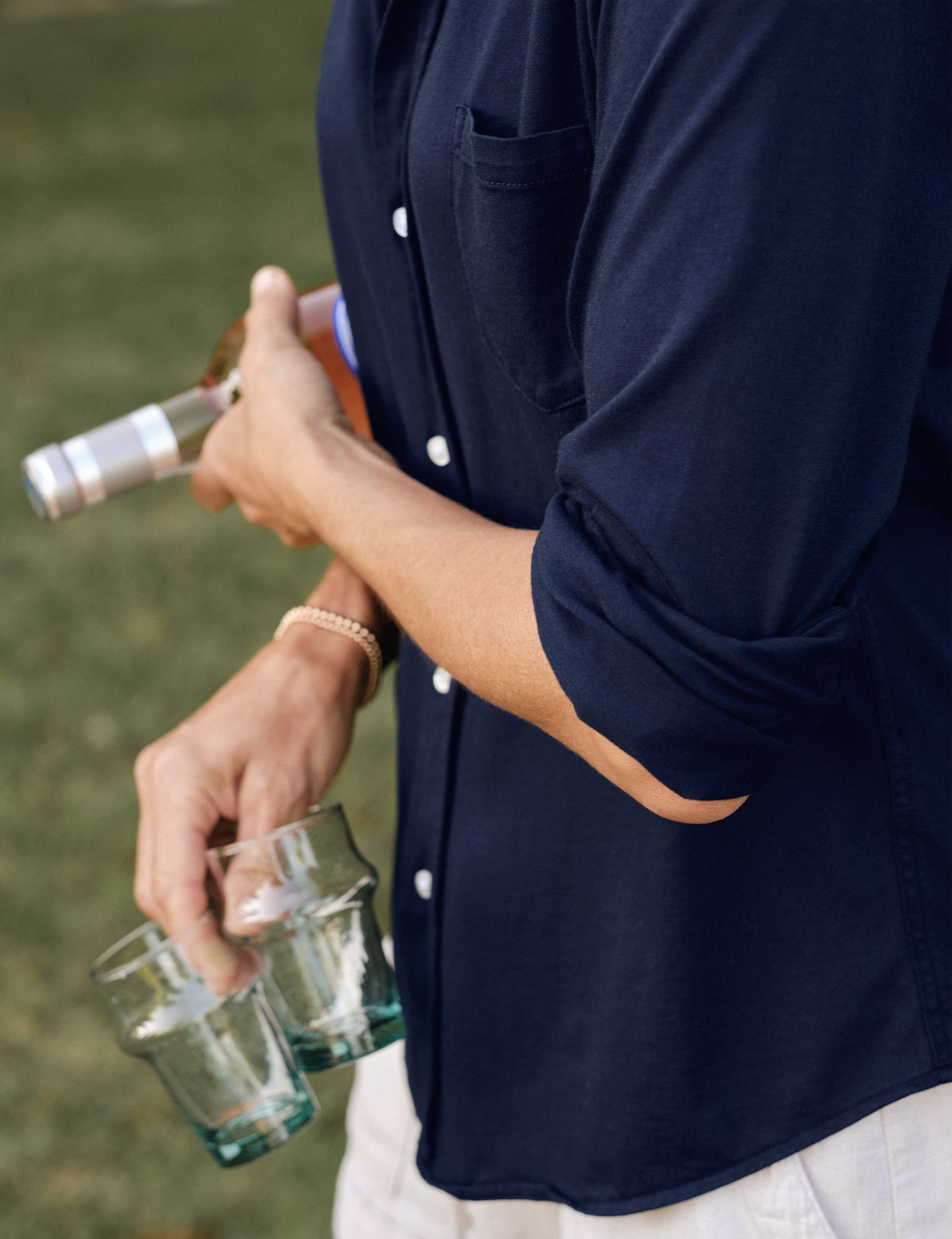 BARRY British Royal Navy, Luxe Jersey