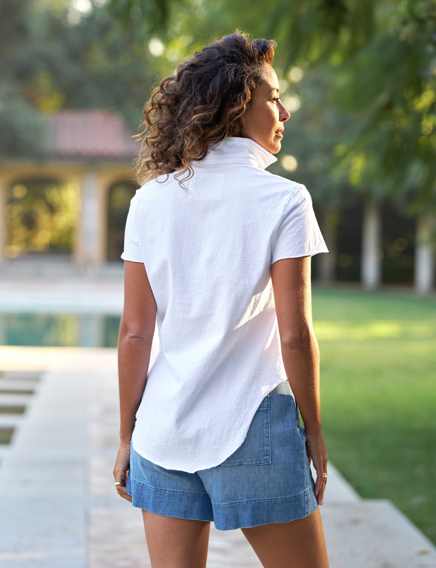 CHARLOTTE White, Vintage Jersey