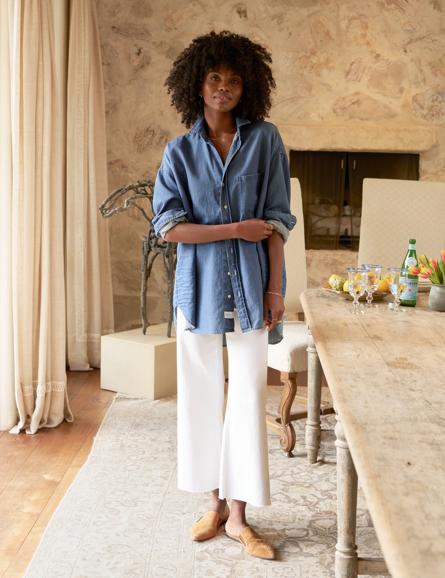SHIRLEY Vintage Stonewashed Indigo, Famous Denim