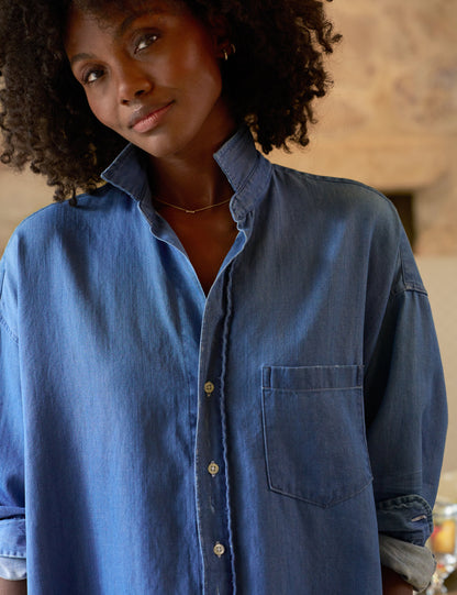 SHIRLEY Vintage Stonewashed Indigo, Famous Denim