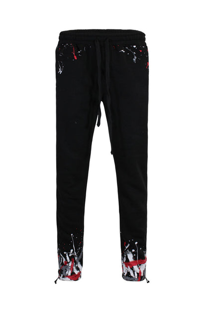 Paint Splatter Fleece Set