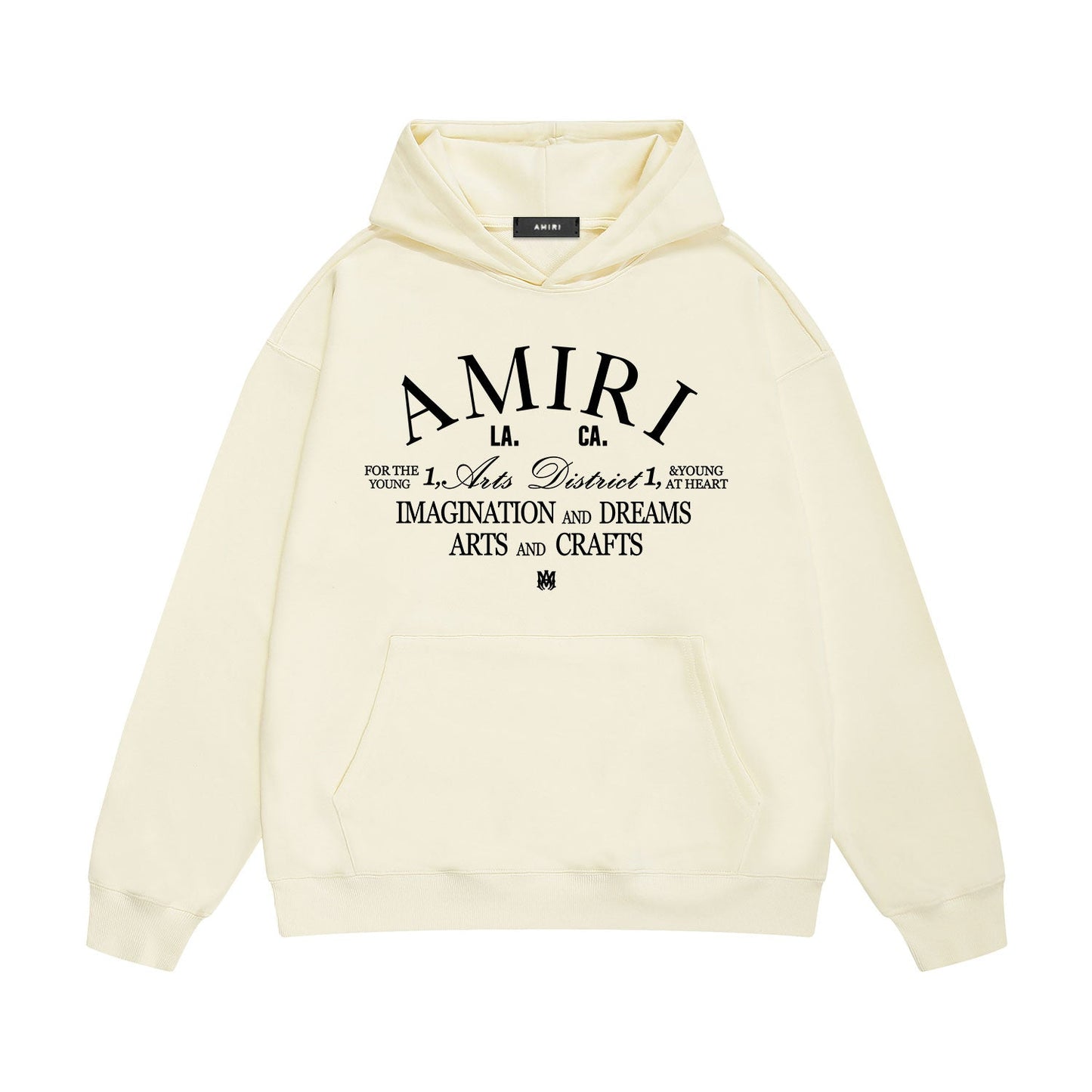 Amiri Hoodie Printed Trendy Pure Cotton