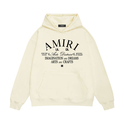 Amiri Hoodie Printed Trendy Pure Cotton