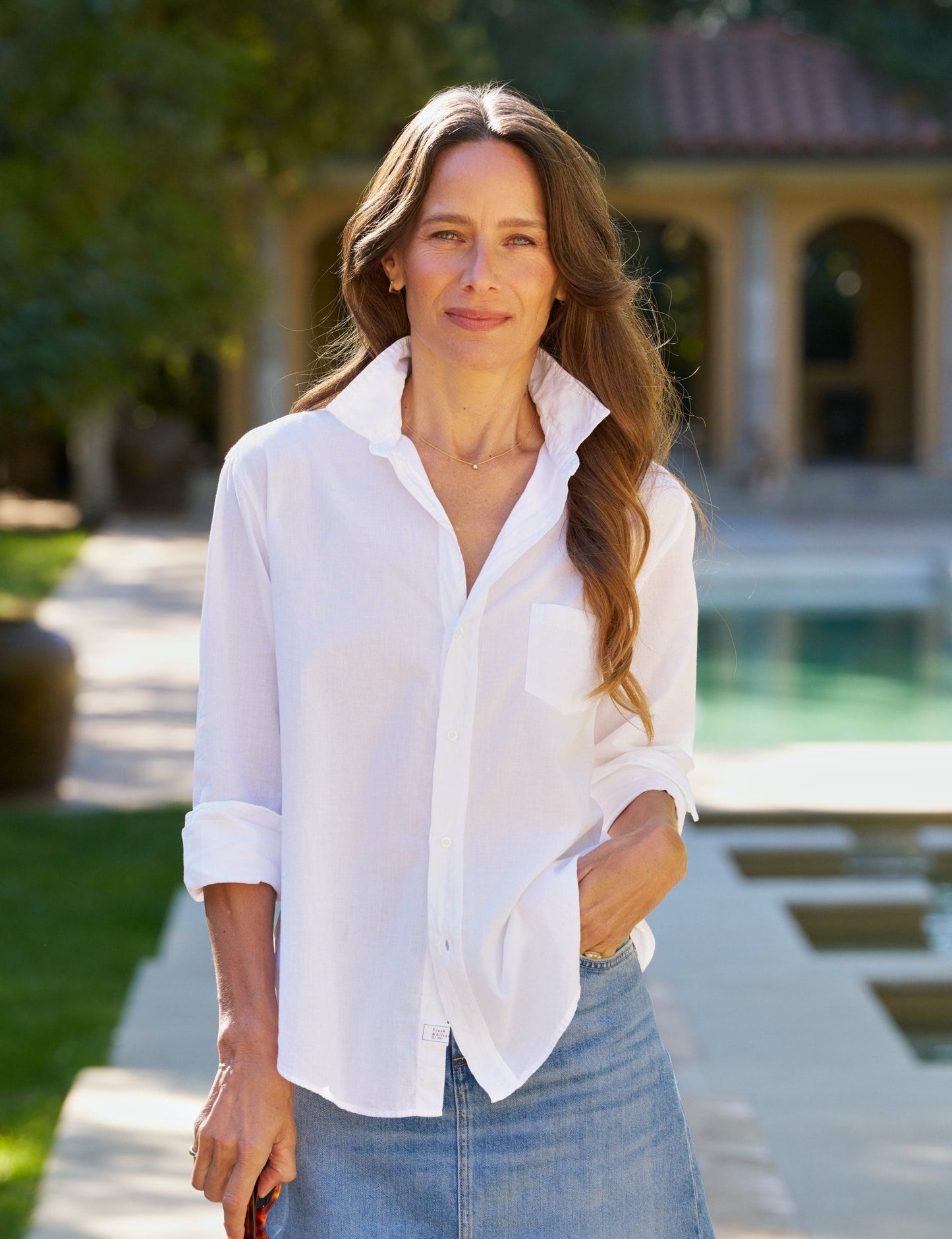 EILEEN White, Italian Casual Cotton
