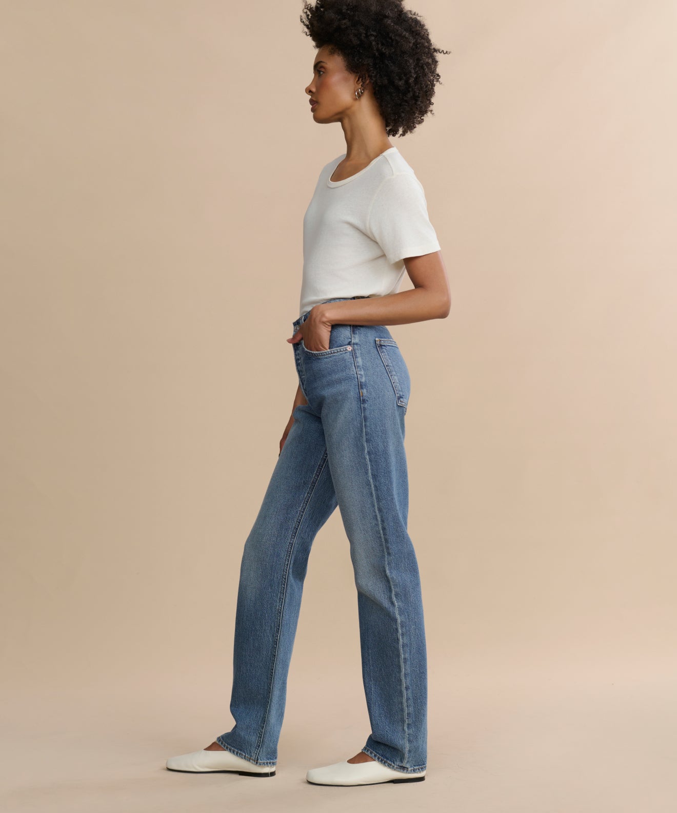 90's Pinch Waist Long