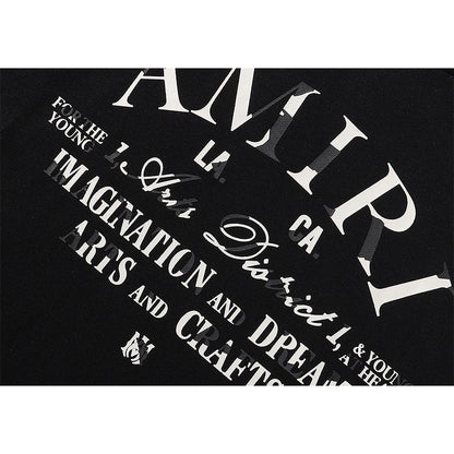 Amiri Hoodie High Street Fashion Prints