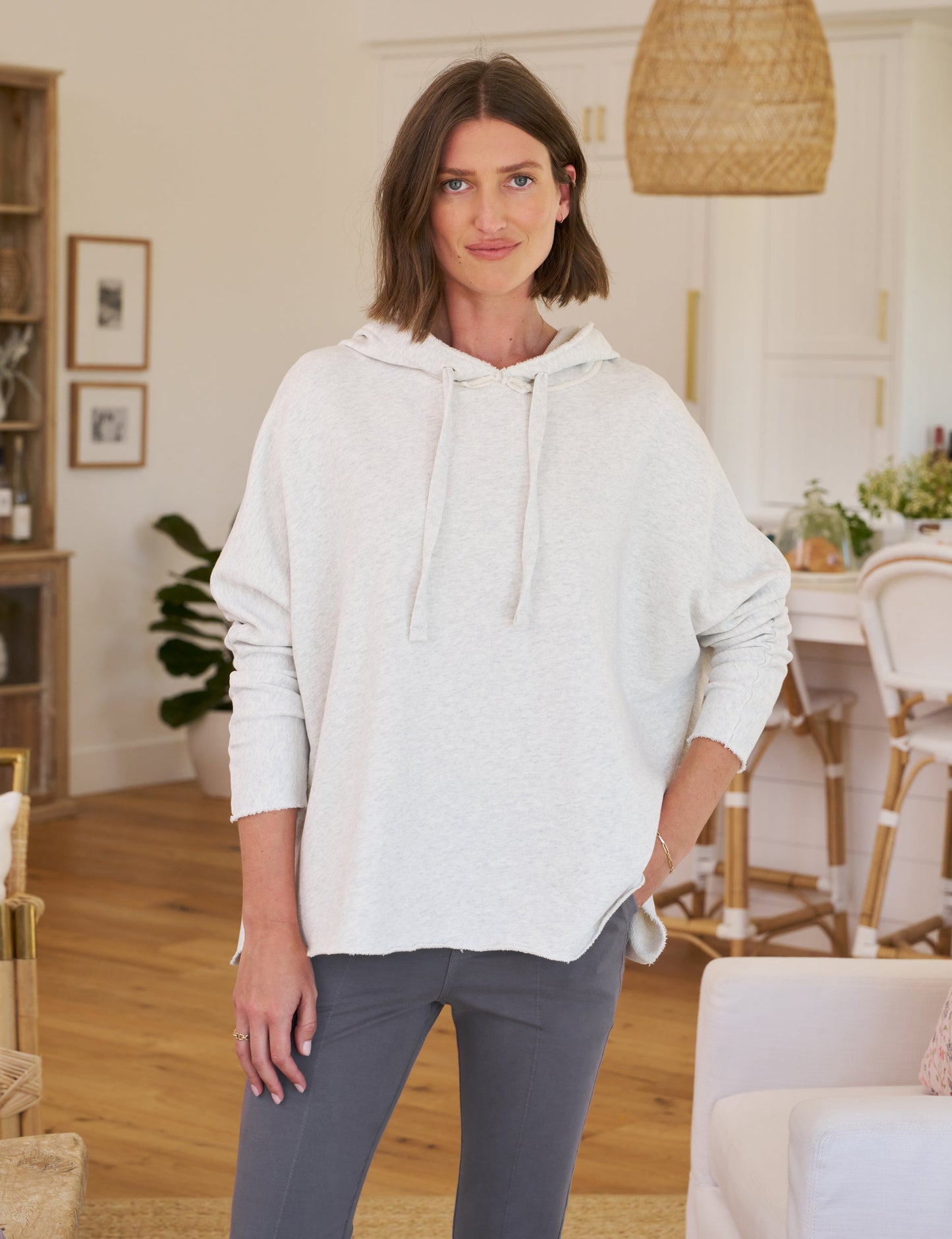 KANE Heather White Melange, Triple Terry