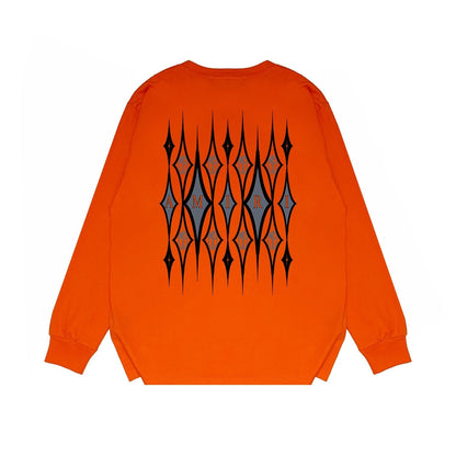 Amiri Long Sleeved Shirt Printed Trendy Pure Cotton