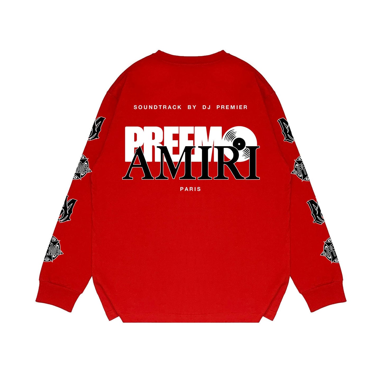 Amiri Long Sleeved Shirt Printed Trendy Pure Cotton