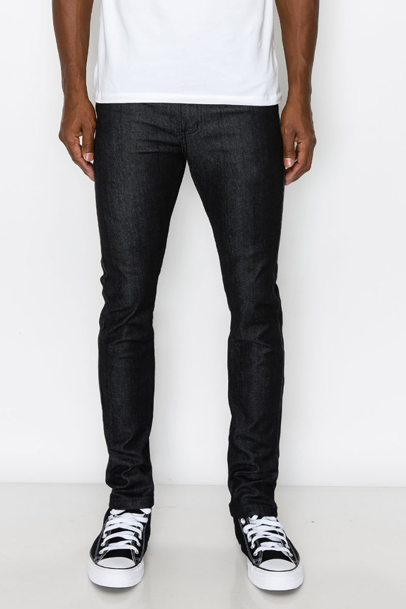 Essential  Raw Denim Skinny Jeans