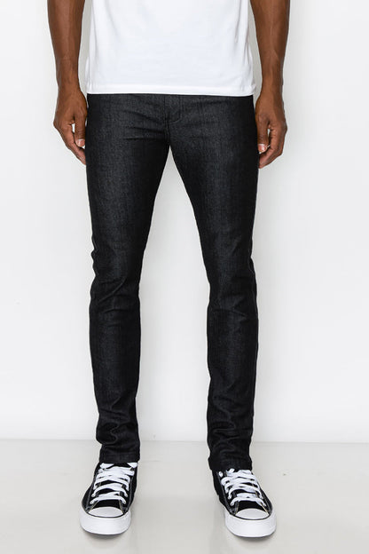 Essential  Raw Denim Skinny Jeans