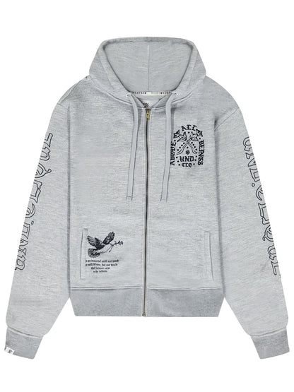 Above All Zip-down Hoody