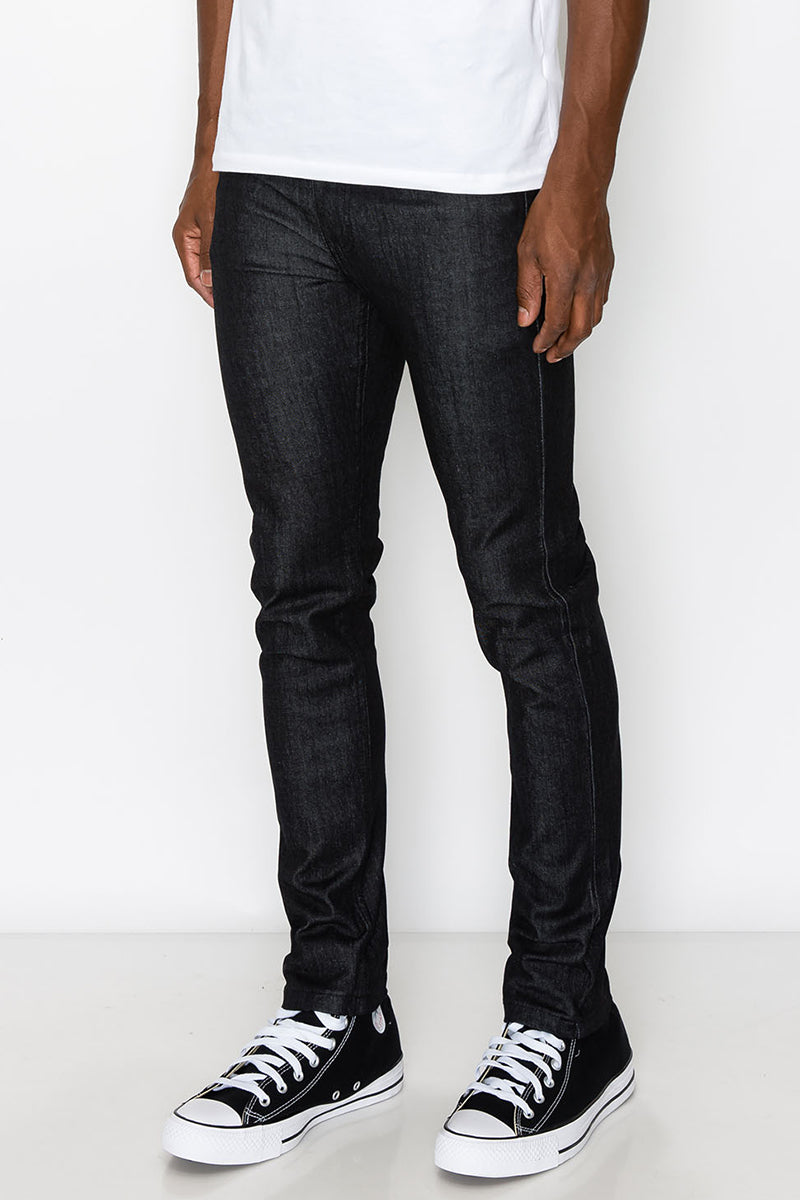 Essential  Raw Denim Skinny Jeans