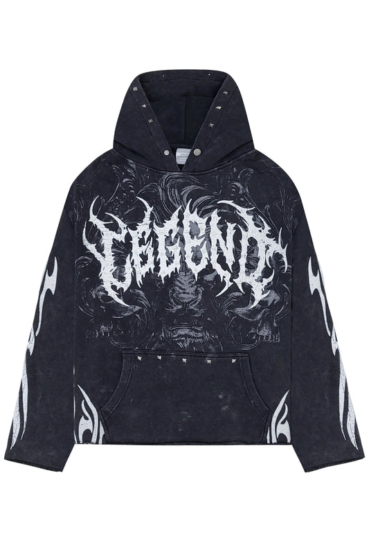LEGEND Rhinestone Hoodie