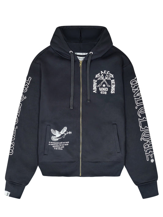 Above All Zip-down Hoody