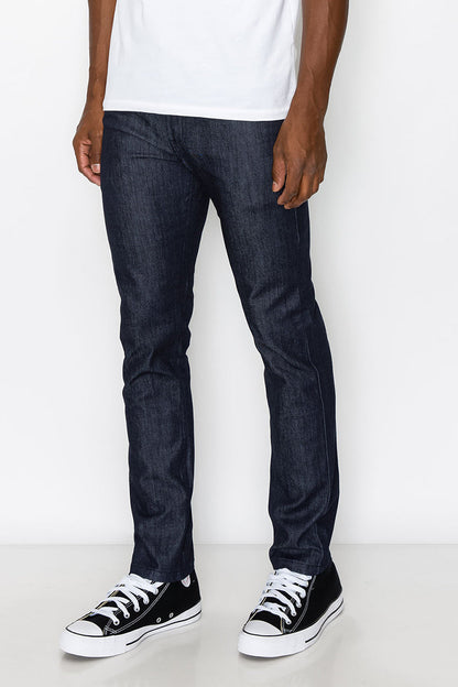 Essential  Raw Denim Skinny Jeans