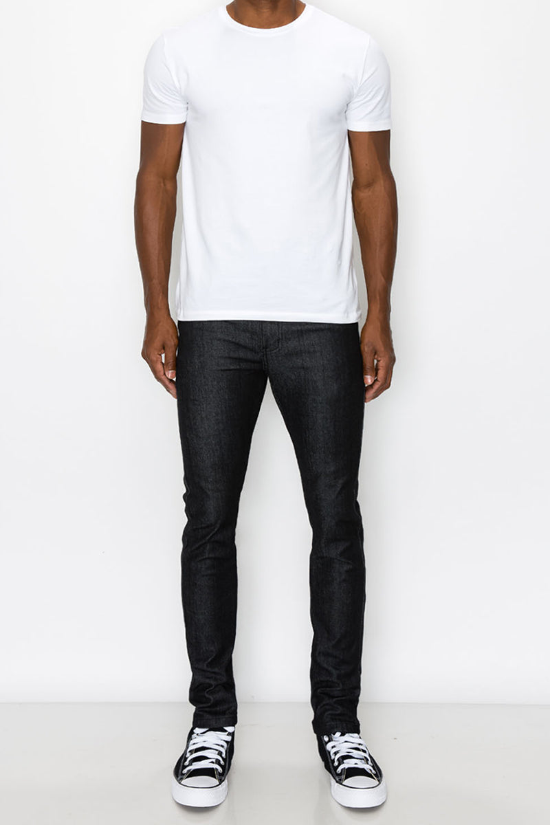 Essential  Raw Denim Skinny Jeans