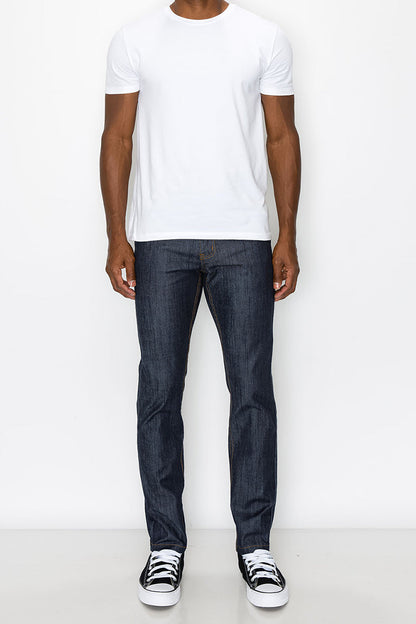 Essential  Raw Denim Skinny Jeans