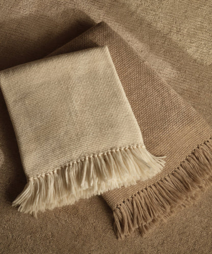 Alpaca Basketweave Throw
