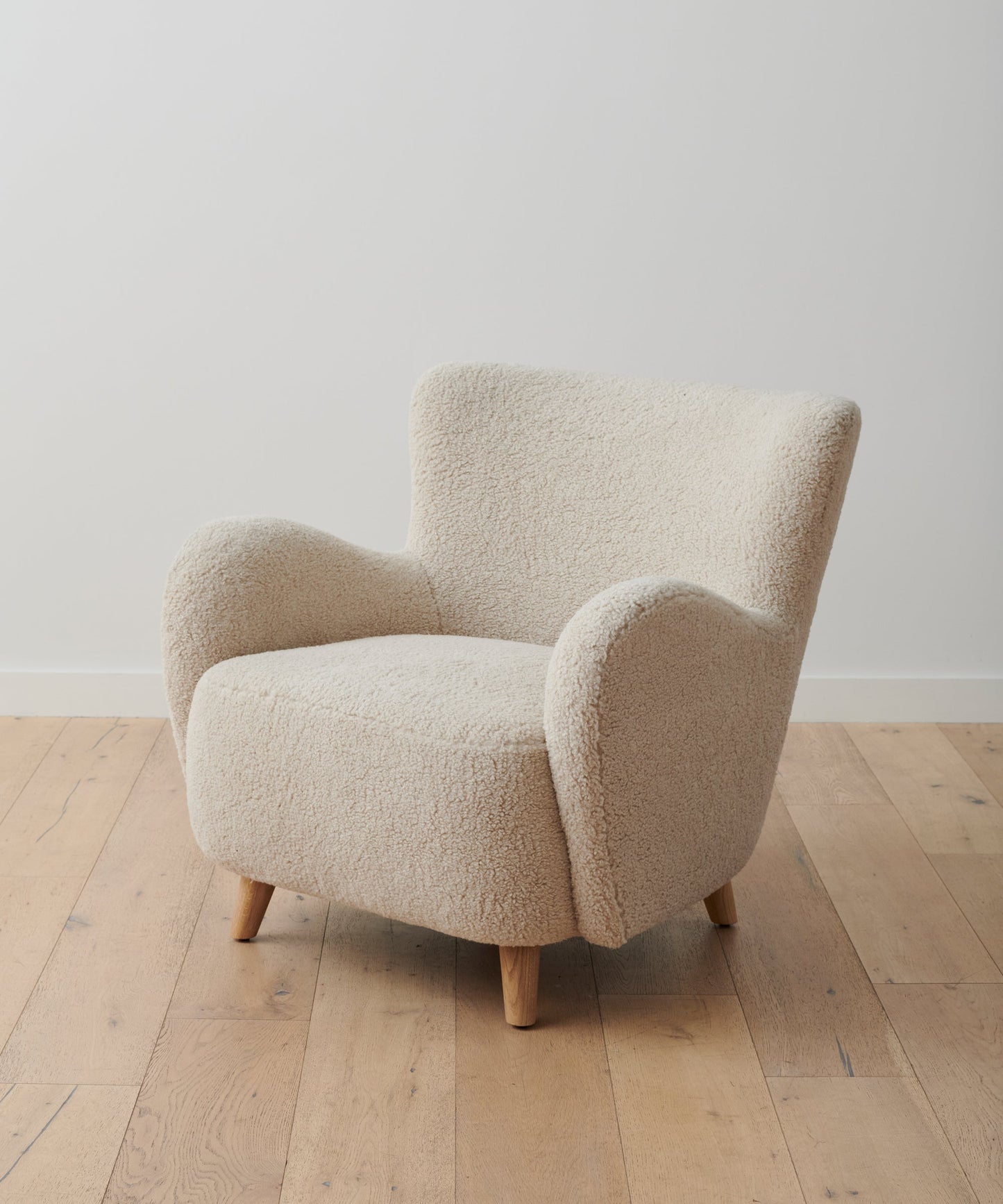 Fabric Swatch Bone Sherpa