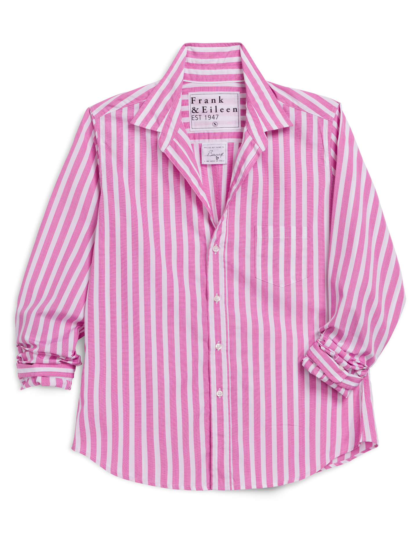 BARRY Wide Pink Stripe, Italian Superluxe