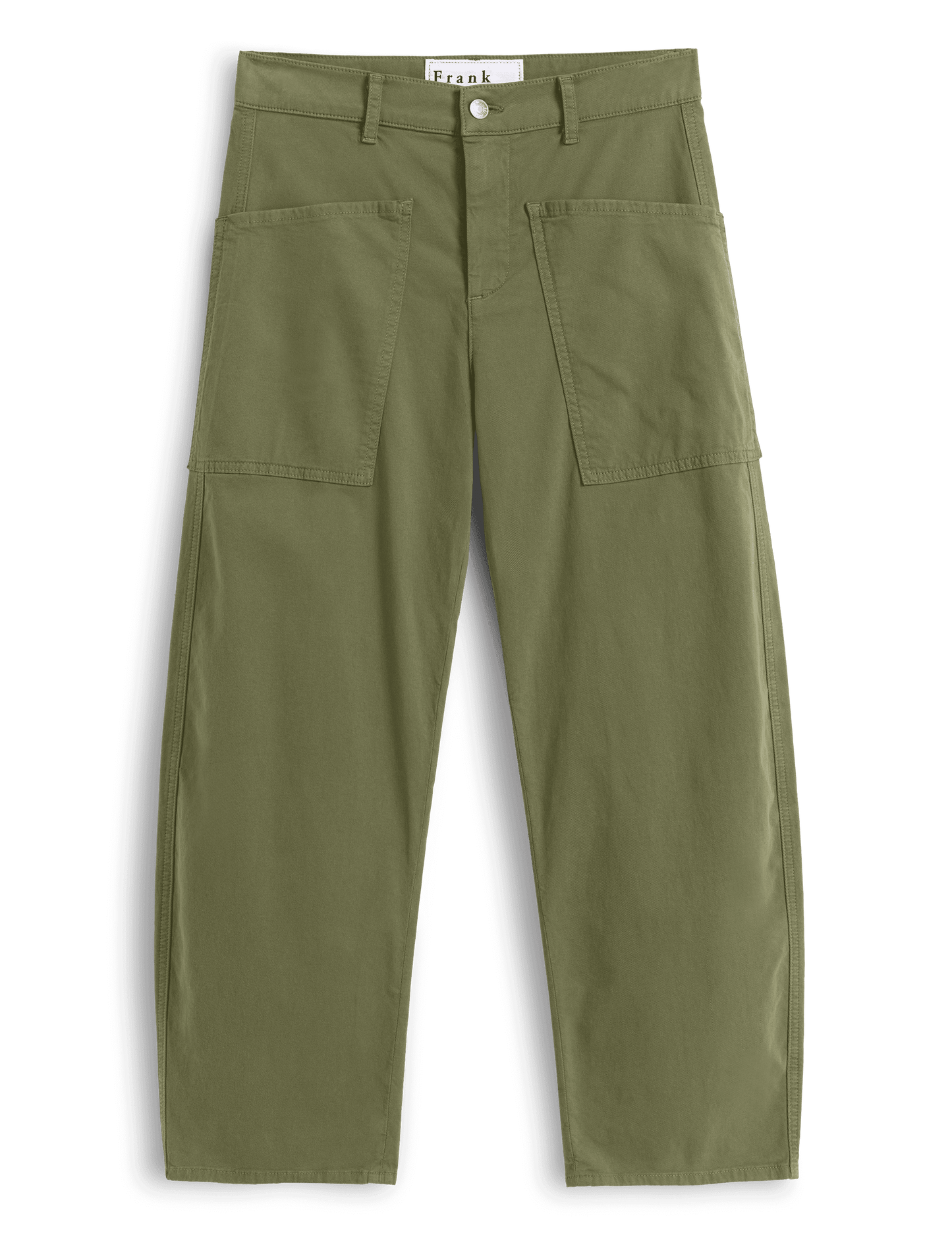 BRAY Olive, Italian Peached Twill