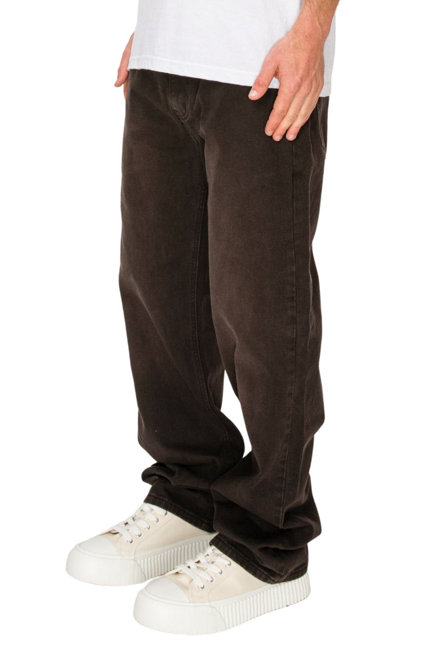 ATLAS Essential Baggy Denim Jeans - Brown