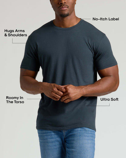Seasonal Tall Straight Hem T-Shirt 3-Pack