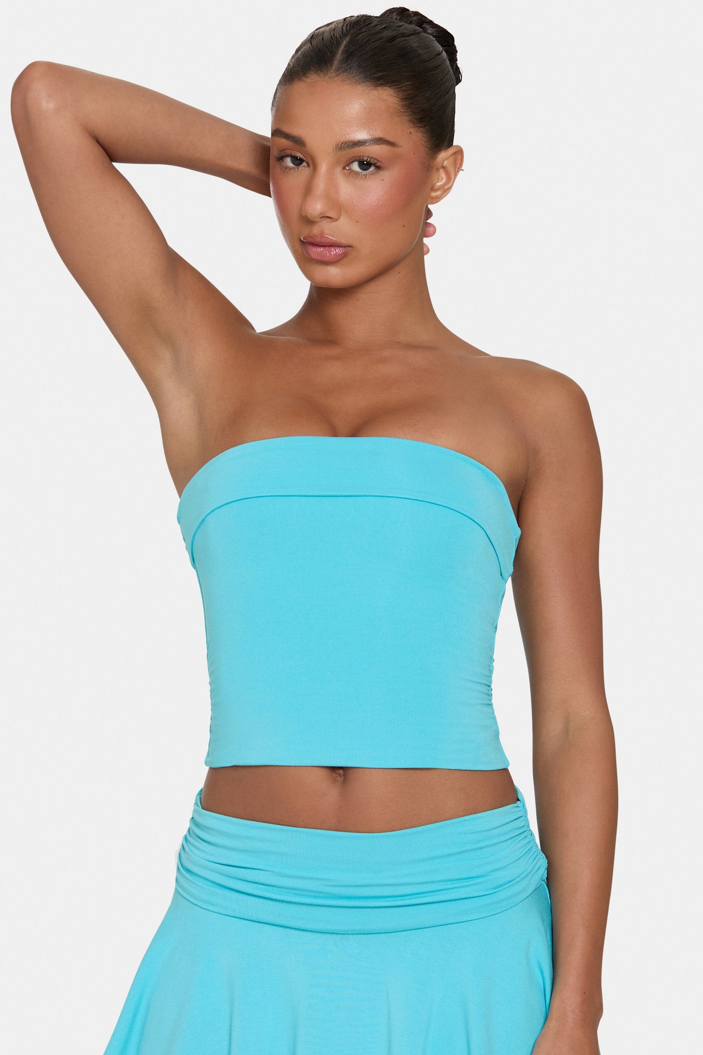 ButterCloud™ Tube Top in Aqua