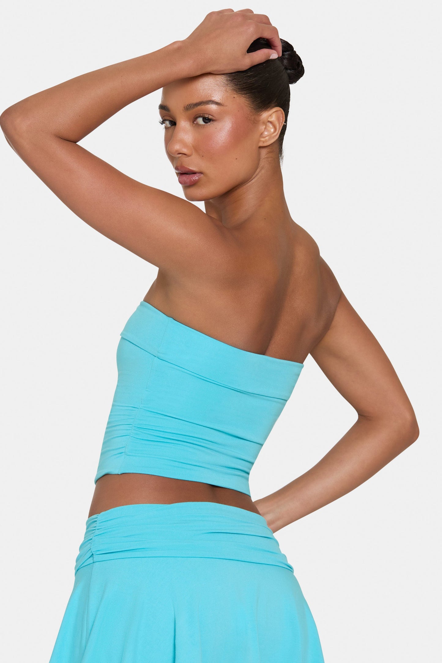ButterCloud™ Tube Top in Aqua