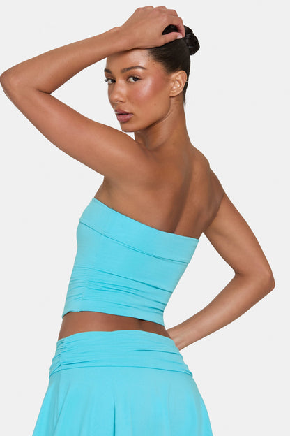 ButterCloud™ Tube Top in Aqua
