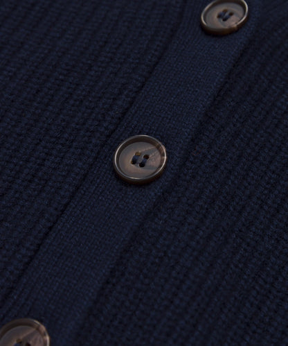 Cropped Cashmere Cocoon Cardigan