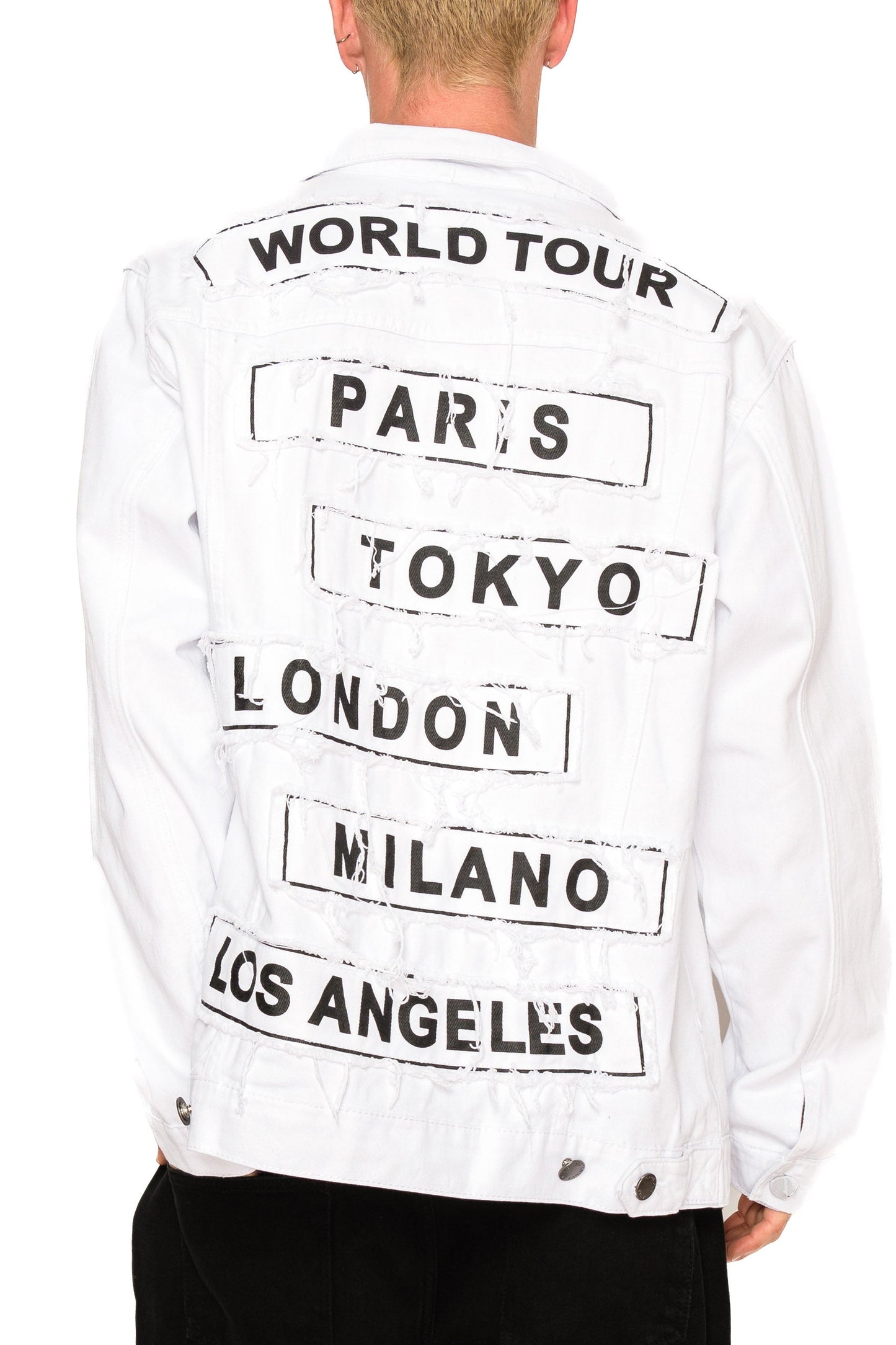 World Tour Colored Denim Jacket