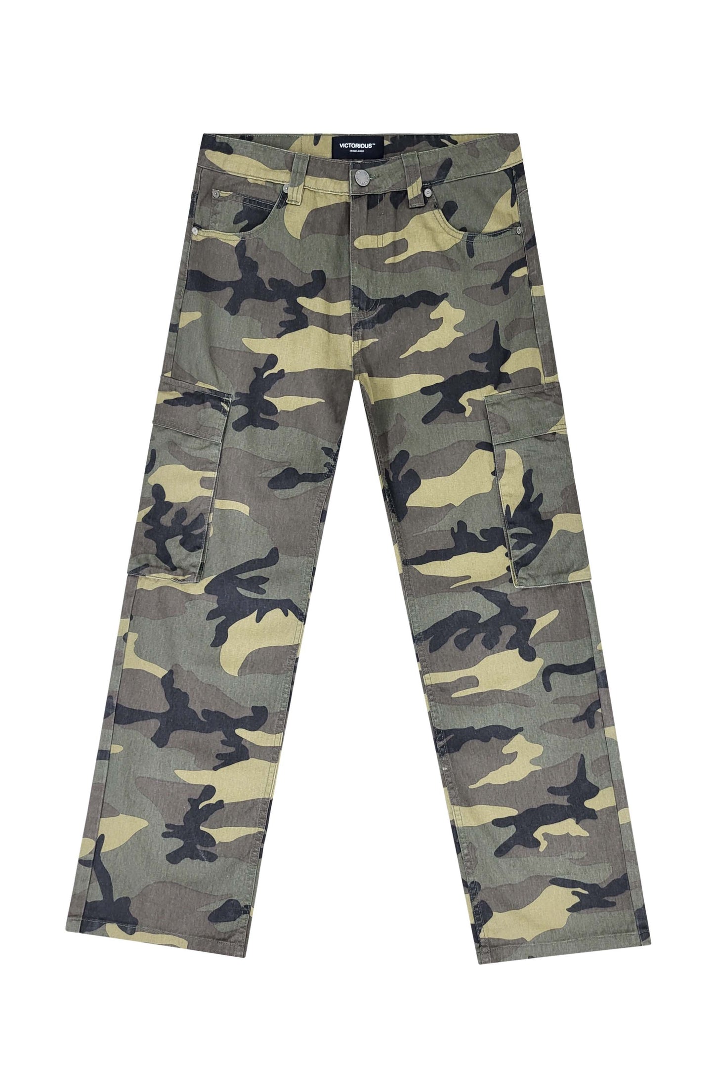 OUTLAW Baggy Fit Cargo Camo Pants