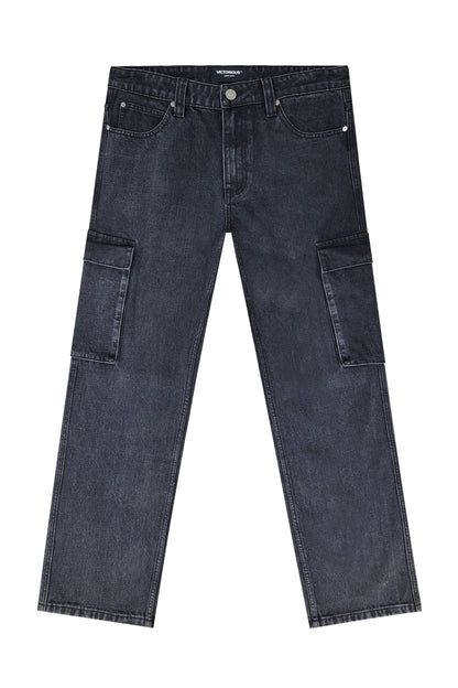 ANCHOR Baggy Fit Cargo Denim Jeans