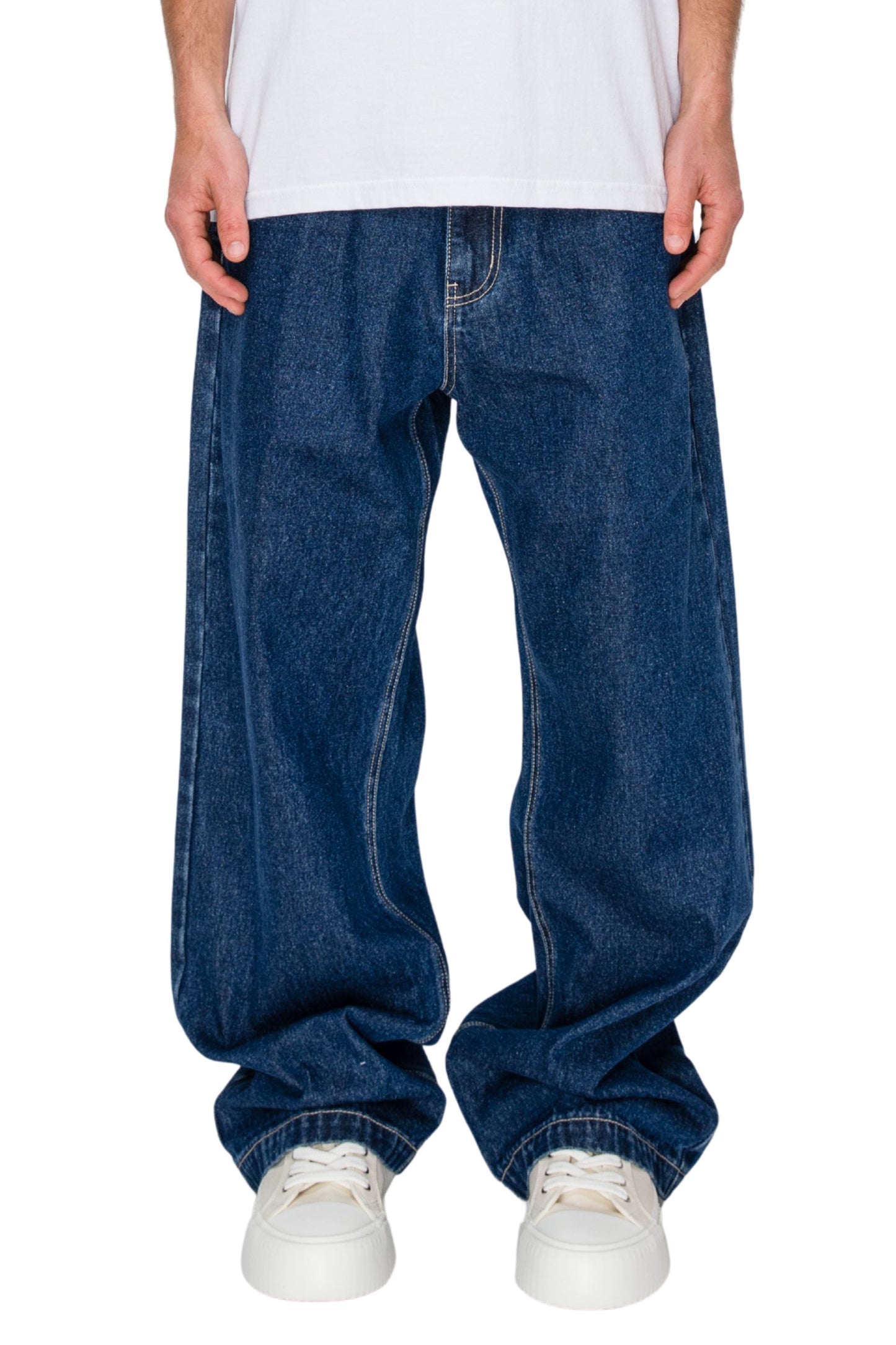 TYPHONE Ultra Baggy Y2K Denim Jeans