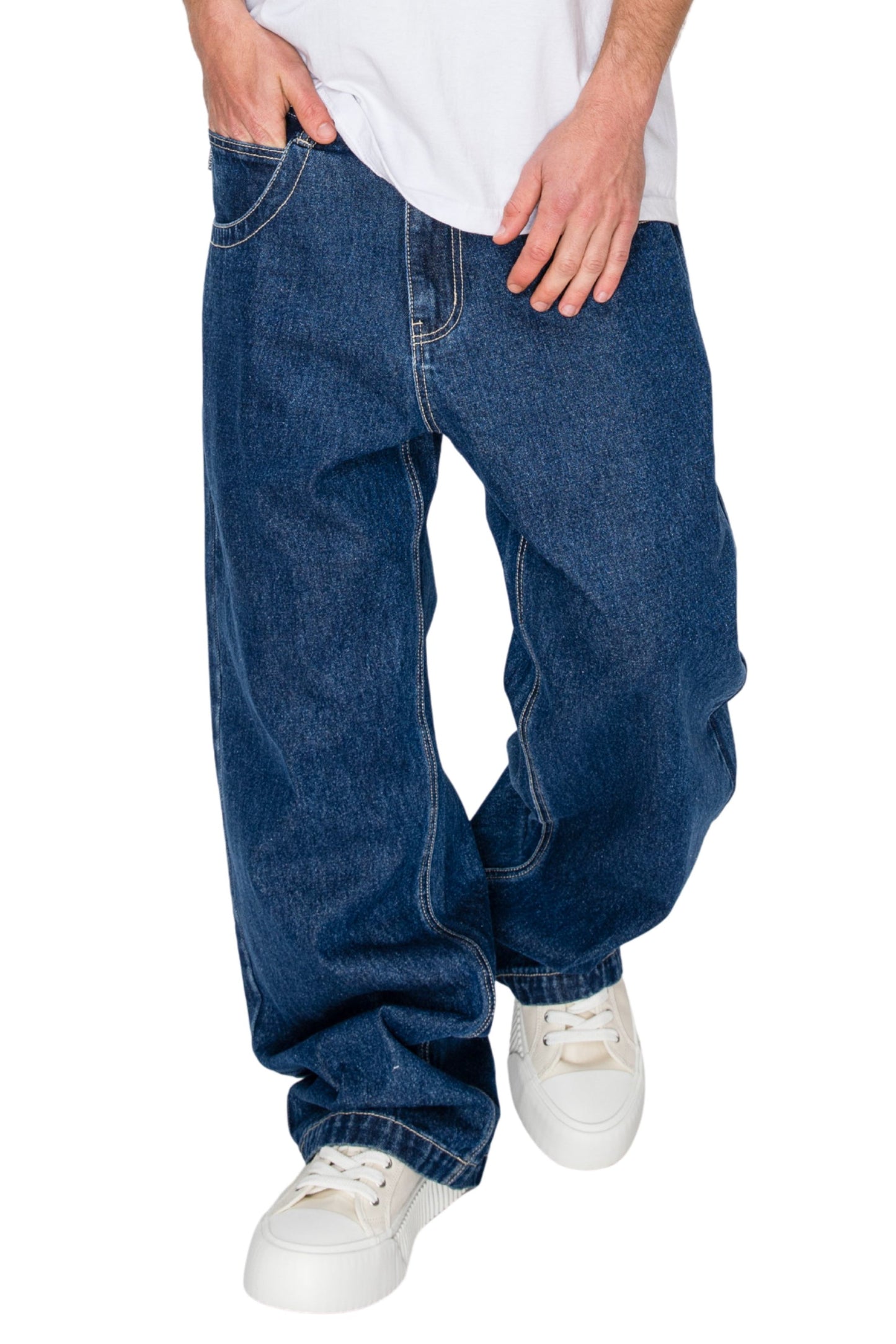 TYPHONE Ultra Baggy Y2K Denim Jeans