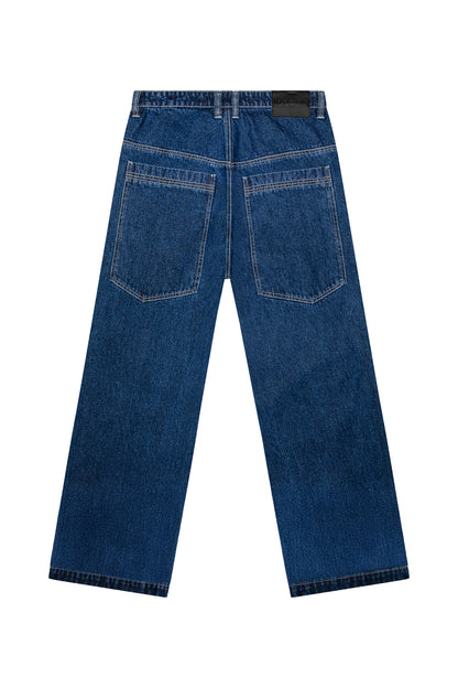 TYPHONE Ultra Baggy Y2K Denim Jeans