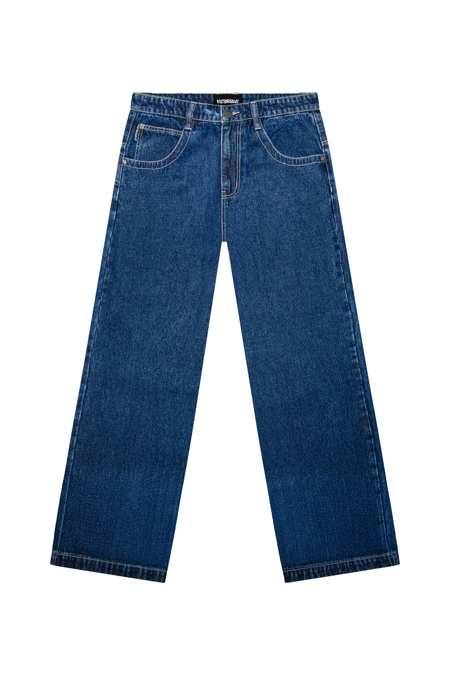 TYPHONE Ultra Baggy Y2K Denim Jeans