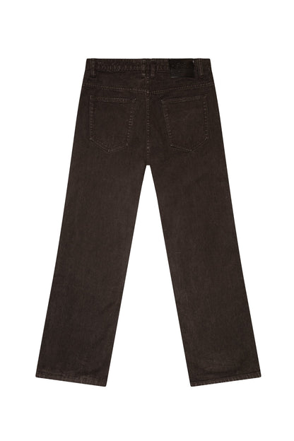 ATLAS Essential Baggy Denim Jeans - Brown