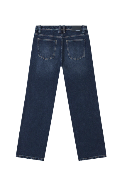 ATLAS Essential Baggy Denim Jeans - Midnight Indigo