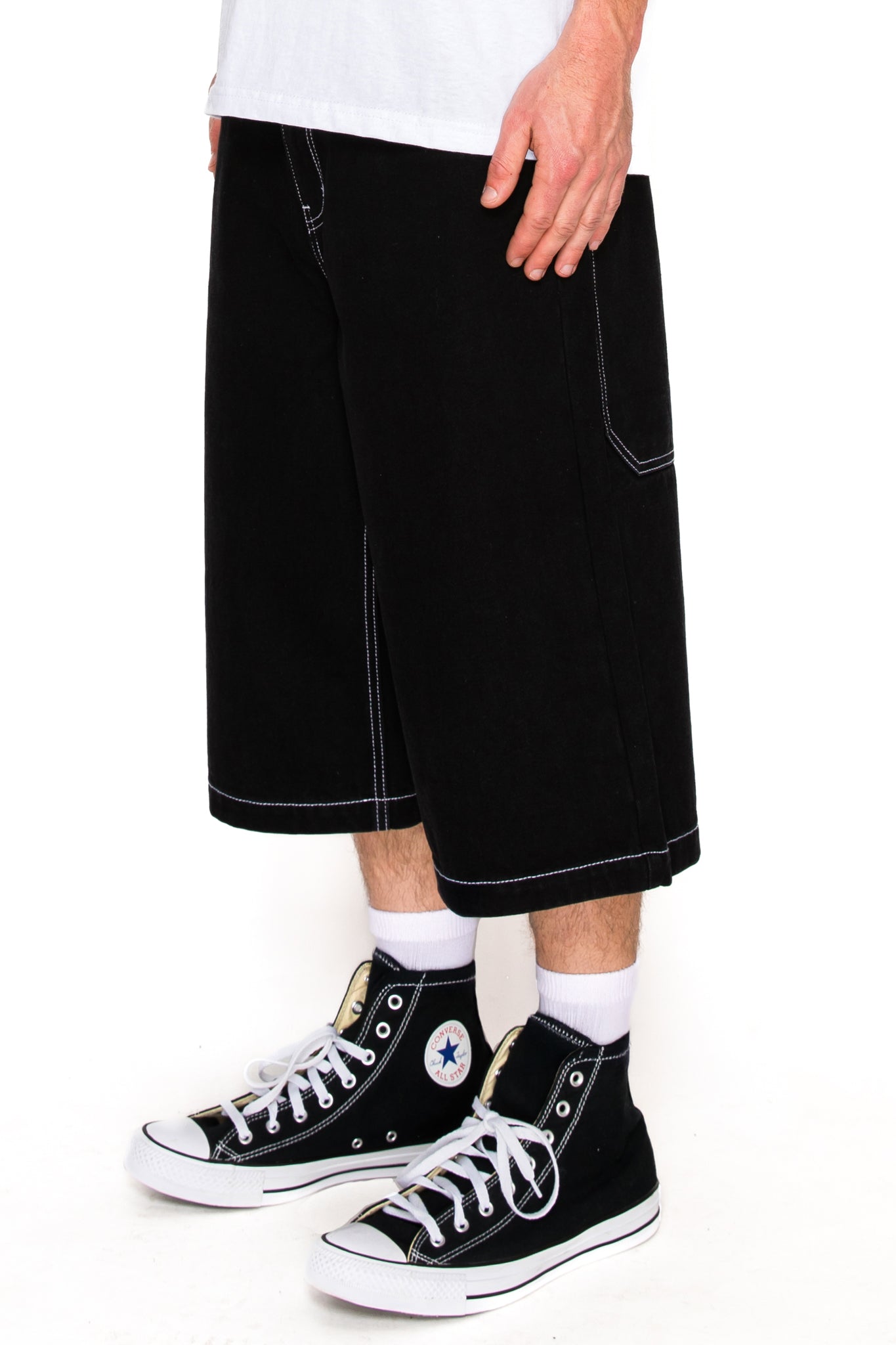 AEGIS Ultra Baggy Y2K Denim Jorts