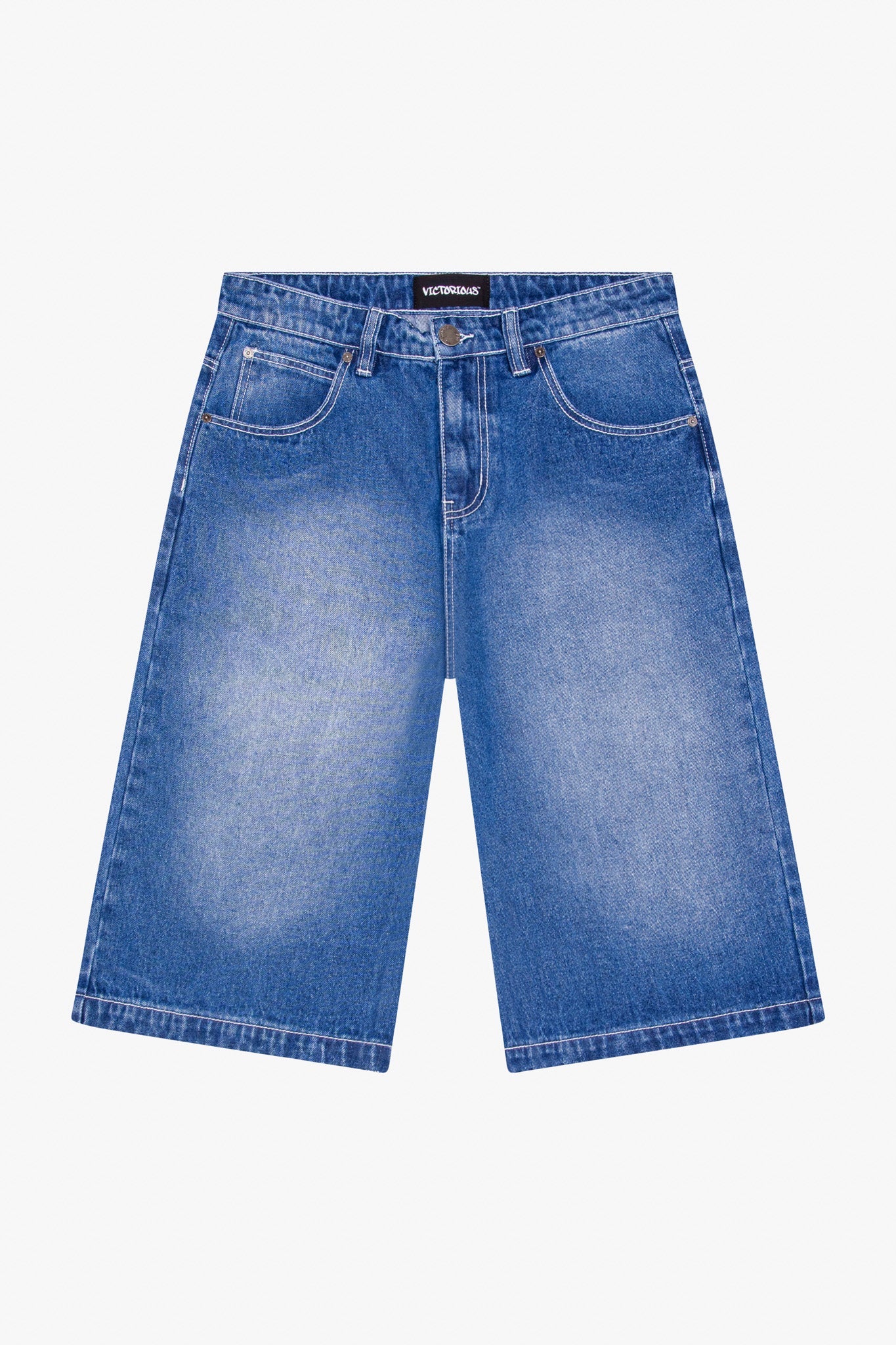 AEGIS Ultra Baggy Y2K Denim Jorts