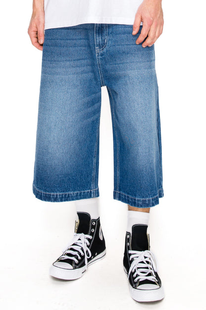 AEGIS Ultra Baggy Y2K Denim Jorts