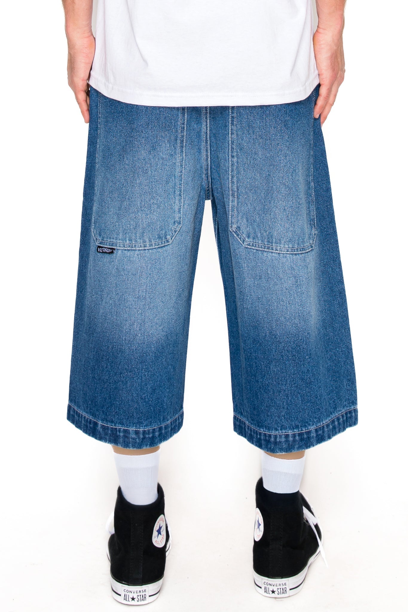 AEGIS Ultra Baggy Y2K Denim Jorts