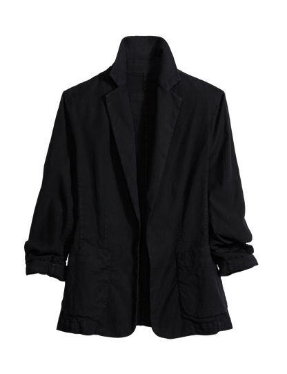 DUBLIN Black, Italian Performance Linen