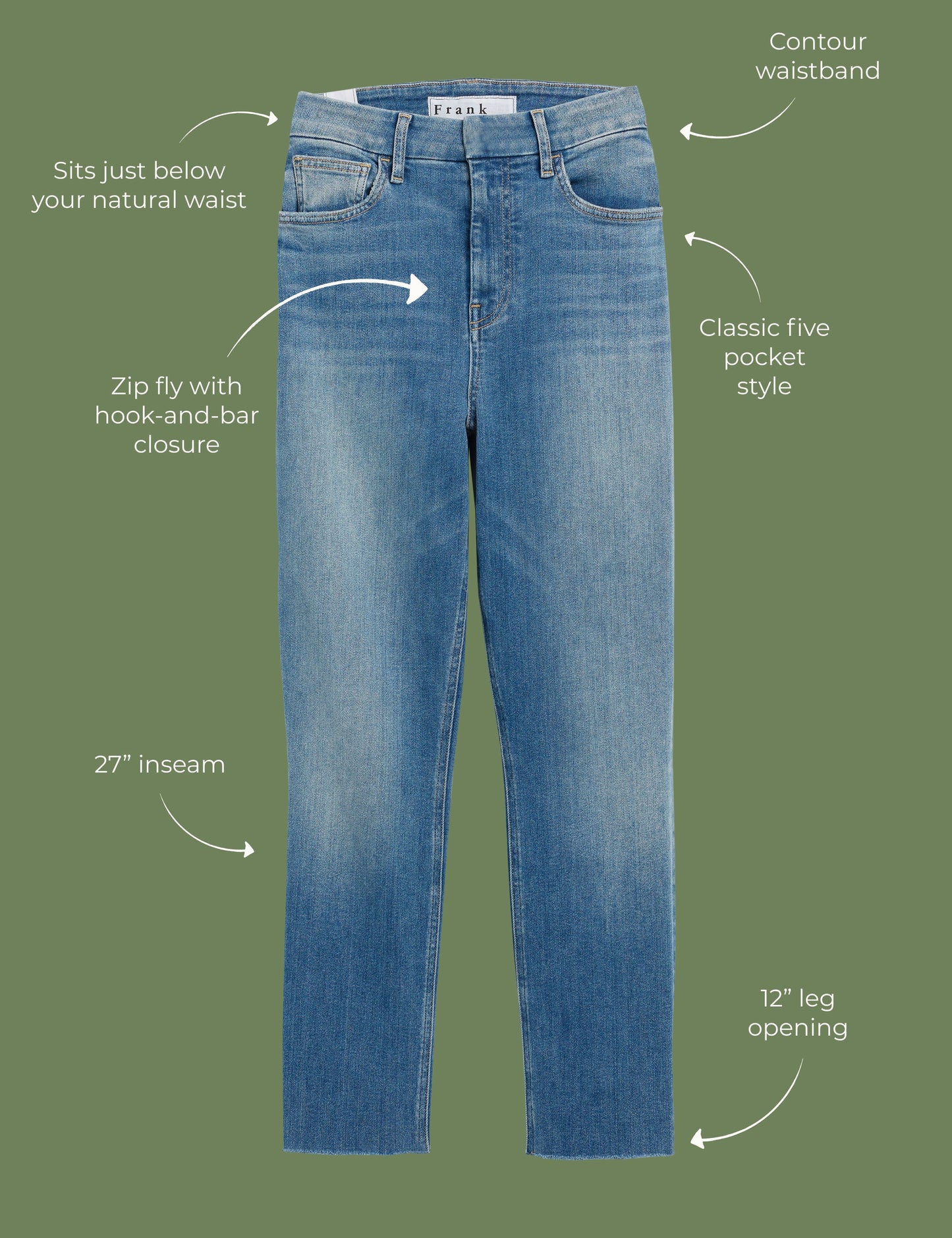 DERRY 2001 Wash, Italian Dream™ Denim
