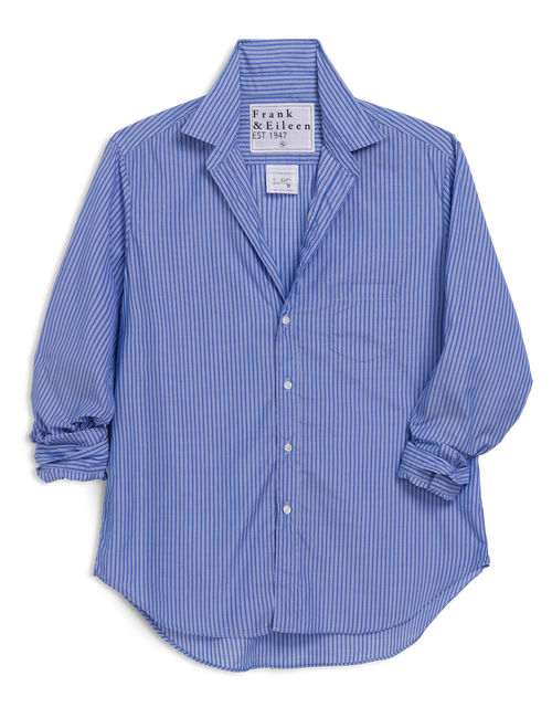 EILEEN Blue on Blue Stripe, Italian Superluxe