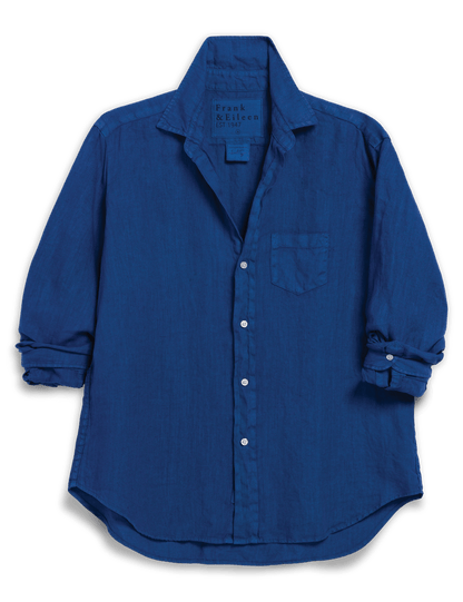EILEEN Cabo Blue, Washed Linen